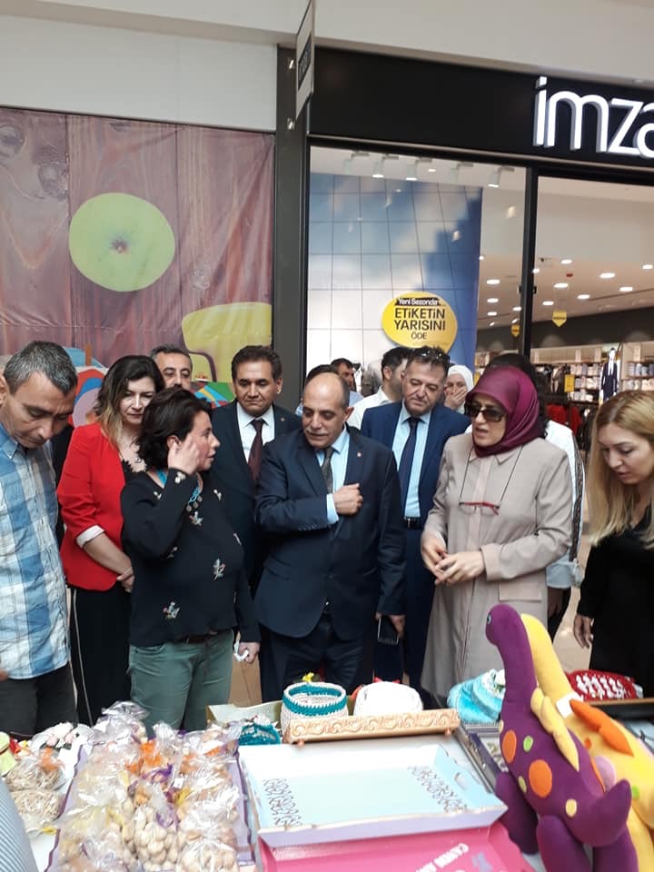 RUH SAĞLIĞI HASTANESİNDE TEDAVİ GÖREN HAZSTALARIMIZIN DÜZENLEDİĞİ KERMESE KATILDIK